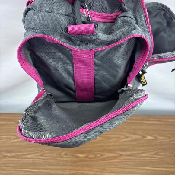 Cabela's 15" Duffle Bag Pink / Gray  Carry On Duffel 15x8x6" Hunting Hiking - Picture 6 of 9